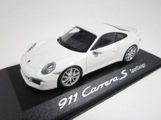 Original Porsche 911 (991) Carrera S Sport Design 143 Minichamps