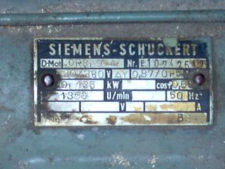 Siemens Schuckert Motor Schleifbock Schleifscheibe alt antik