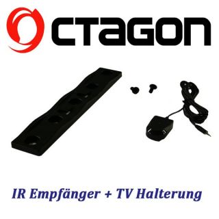 Octagon SF 918SE+ HD IR Empfänger + TV Halterung 918 SE+