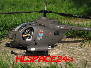 4x YD 911 Rotorblätter Hughes Defender RC Hubschrauber