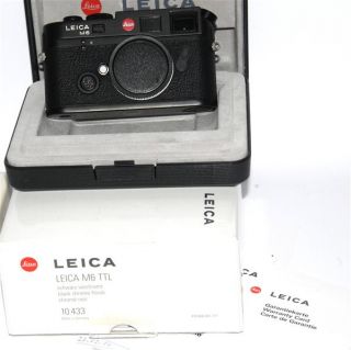 Leica M6 TTL Gehäuse schwarz