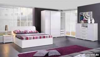 Schlafzimmer IVA II komplett mit Federkernmatratze