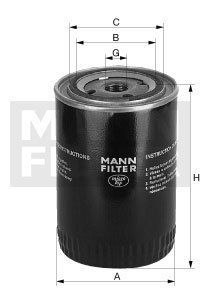MANN Oelfilter Oel Filter Filterpatrone W 940/5 DEUTZ