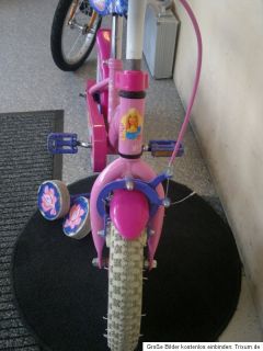 12 Zoll  Kinderfahrrad  Fahrrad  BARBIE  mit Stützräder  pink