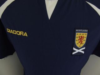 Trikot Schottland 2003/05 (M) Home Scotland Diadora Shirt Maglia
