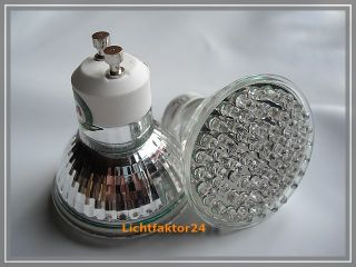 5er Set 60er LED Leuchtmittel Lampe Strahler 230Volt 3W Strahler. HV