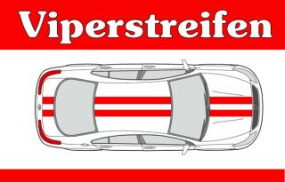 Rennstreifen Viperstreifen Tuningstreifen Autoaufkleber Zierstreifen