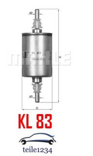 Leitungsfilter Benzinfilter KL 83 Alfa Romeo 145(930),146(930)