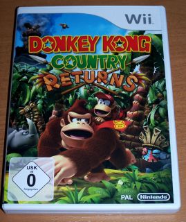 DONKEY KONG Country Returns ~ ~ Nintendo Wii ~ WIE NEU