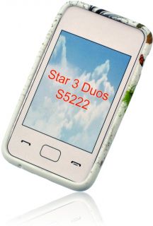 Silikon Case Schutzhülle für Samsung GT S5220 STAR 3 Handytasche