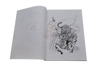 Tigers, Hawks, Snakes Tattoo Flash Book   Horimouja Japanese Style