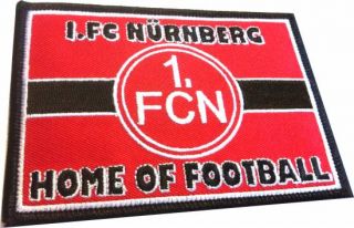 Aufnäher Patch Aufbügler 1 Nürnberg Franken 1.FCN