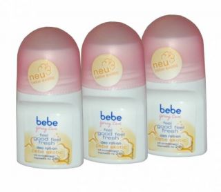 bebe Young Care Deo roll on exotic 6er Vorratspack, 6 x 50ml (100ml