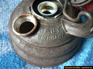 Original Nier Patent Feuerhand Petroleumlampe 176 Spec. Super Baby DBP