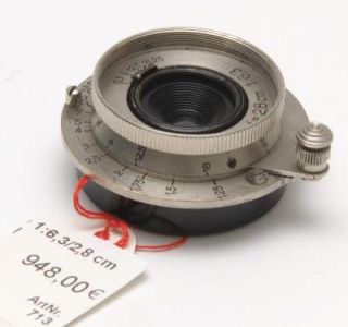 Leica Scraub 16,3/2,8 cm Hektor Nickel