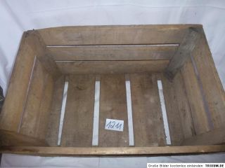 Nr.1211 alte Apfelkiste Holzkiste Kiste belgische Apfelkiste