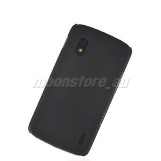 Hard Rubber Schale Case Hülle Tasche Cover für Google LG Nexus 4