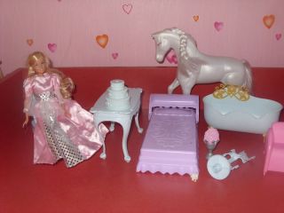 Barbie Cinderella Schloss Sound Prinzessin Pferd