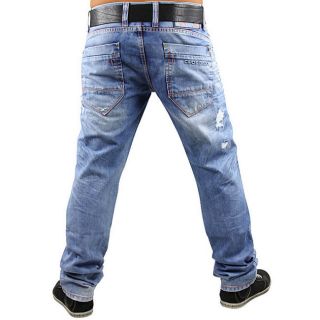 CIPO&BAXX Herren Jeans C 990 Hose Clubwear EYECATCHER Alle Größen 2