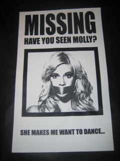 HAVE YOU SEEN MOLLY? Adult Humor Deadmau5 Madonna No Drugs Dance Funny