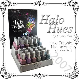 Spring 2013 Color Club Halo Hues Holographic Nail Polish Lacquer 15mL