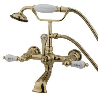 Elements of Design DT5512CL Hot Springs Wall Mount Clawfoot Tub Filler