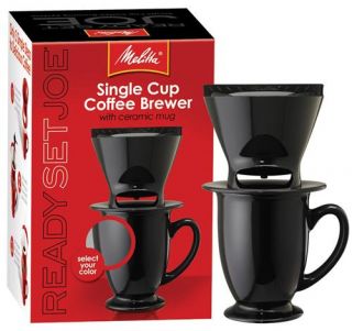 Melitta 64012 Ready Set Joe One Cup Coffee Maker