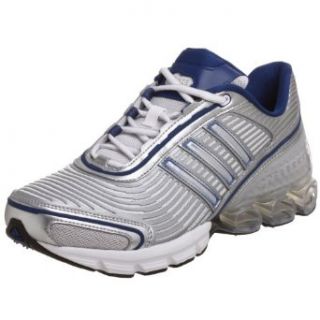adidas Mens Microbounce 2008 Running Shoe,White/Silver