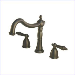 Elements of Design EB1975PX Heritage Widespread Bathroom Faucet, Oil