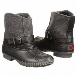 Big Buddha Rain Womens Rubber Pull On Duck Boots Charcoal US 6 Shoes