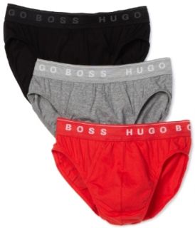 HUGO BOSS Mens 3 Pack Assorted Mini Brief Set Clothing
