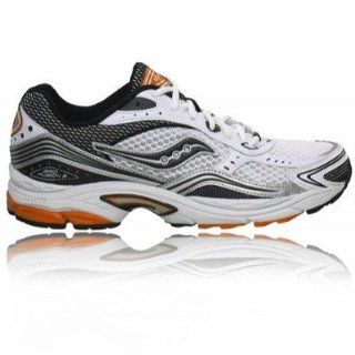 Mens Grid Fusion 3 Running Shoe,White/Silver/Orange,14 M US Shoes