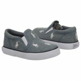 LAUREN Kids Bal Harbour Repeat Tod (Chambray Denim/Wht 4.0 M) Shoes