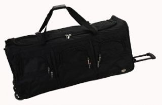 Rockland Luggage 40 Inch Rolling Duffle Bag, Black, X