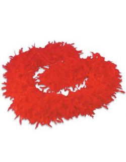 Deluxe Large Red 72 Costume Accessory Feather Boa
