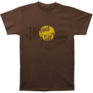 Rockabilia Neil Young Harvest Slim Fit T shirt Clothing