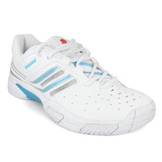 com Babolat Women`s Drive Lady 2 Tennis Shoes White/Silver/Red Shoes
