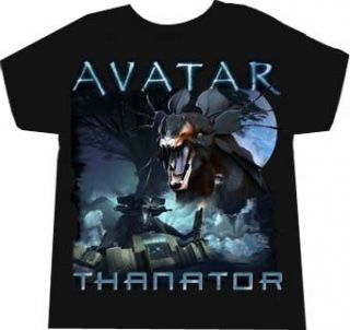 The Avatar Thanator Boys Youth Black T shirt Tee Clothing