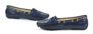 Marc Joseph   Cypress Hill   Snake Blue   Loafers Shoes