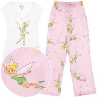 Tinker Bell Pink Pajamas for Women XL Clothing