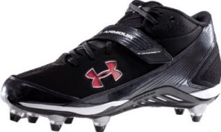  UA Pursuit II Mid D Football Cleat Cleat by Under Armour Shoes