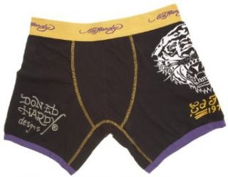 Ed Hardy Outline Open Mouth Tiger Boxer Brief Underwear (S