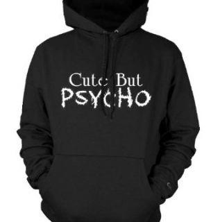 Cute But Psycho Mens Sweatshirt, Funky Trendy Funny