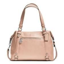 com Coach Alexandra Leather Shoulder Handbag, 17566 Shell Pink Shoes