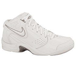  Nike Mens Overplay V Basketball Mid Shoes in White or Black Shoes
