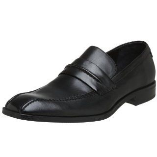 Calvin Klein Mens Elkan Slip On,Black,8.5 M US Shoes