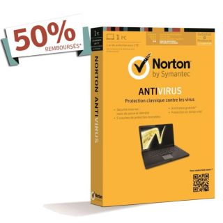 2013 1an   1 Poste   Achat / Vente ANTIVIRUS Norton Antivirus 2013