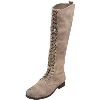 Steve Madden Womens Abee Knee High Boot,Taupe Suede,6.5 M US Shoes