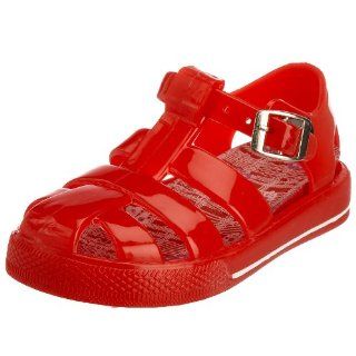Little Kid Candy Jelly Sandal,Red,24 25 EU (US Toddler 8/8.5 M) Shoes