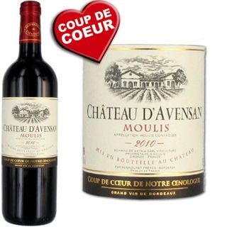 2010   Achat / Vente VIN ROUGE Château dAvensan 2010